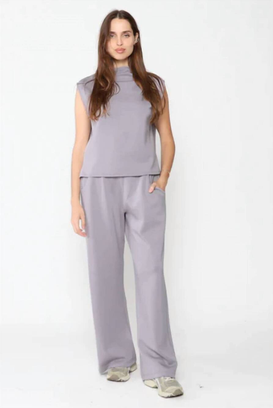 NEW RIPLEY RADER scuba lounge pant in silver